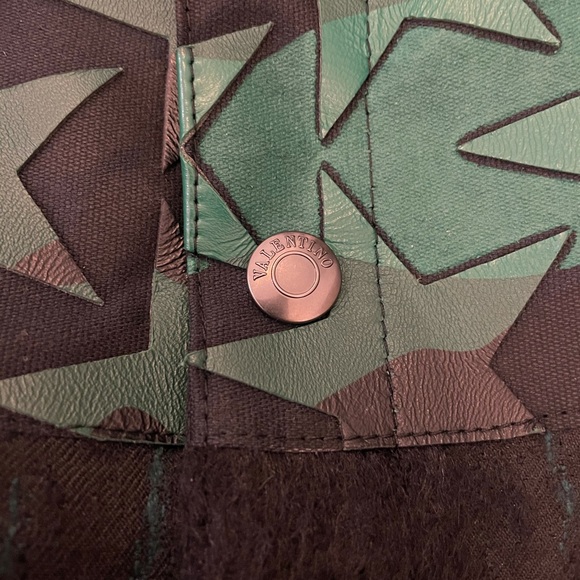 Valentino Mens Check Star Flannel Jacket Sz 44/M - Picture 9 of 11